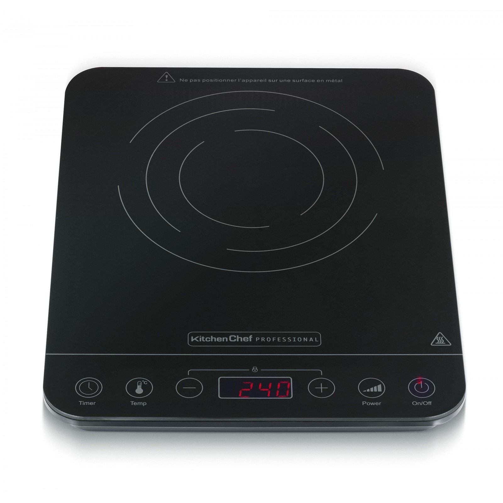 Plaque de cuisson à induction simple 2000 W - plaque chauffante, plaque de  cuisson portable, plaque à