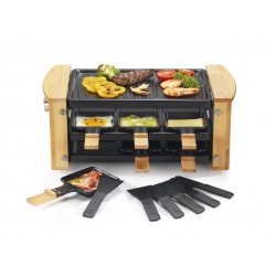 Raclette KITCHEN CHEF 4 personas 650W + Grill Kcwood.4Rp
